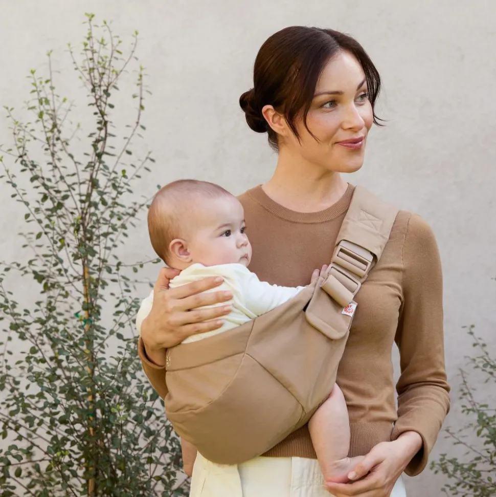 Porte bébé sling upsie camel