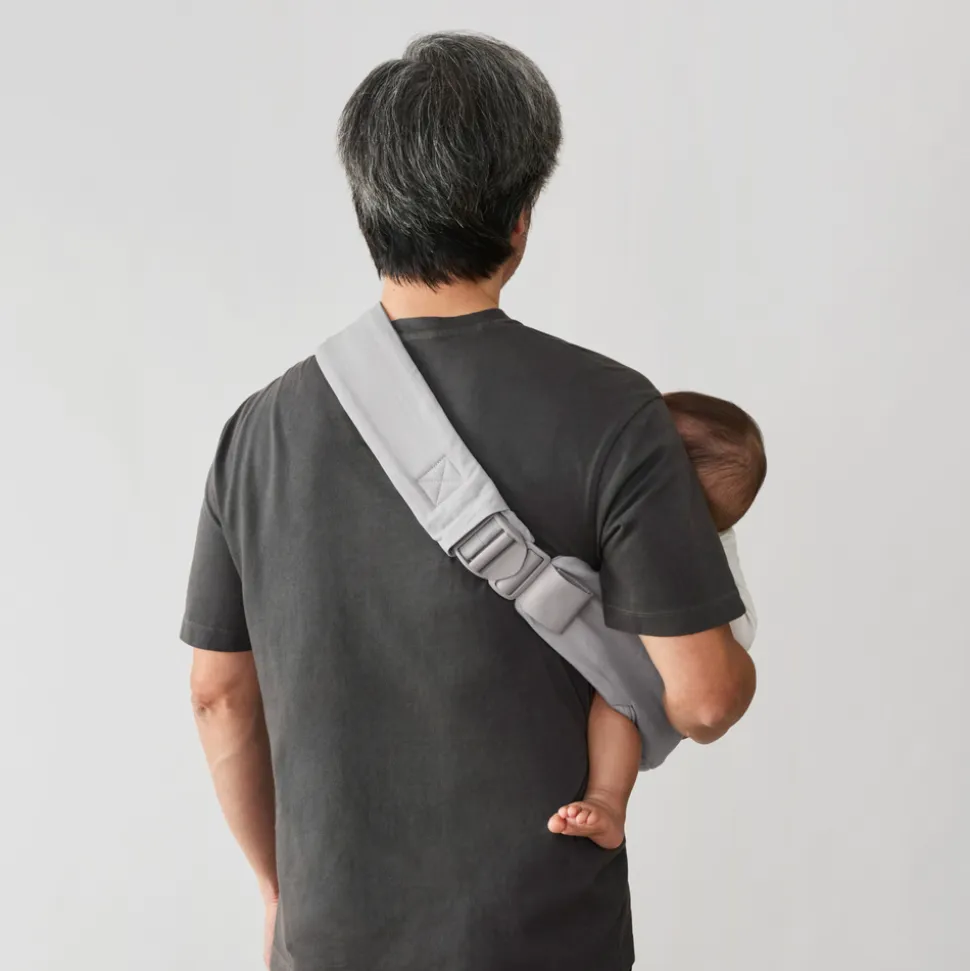 Porte bébé sling upsie pearl grey