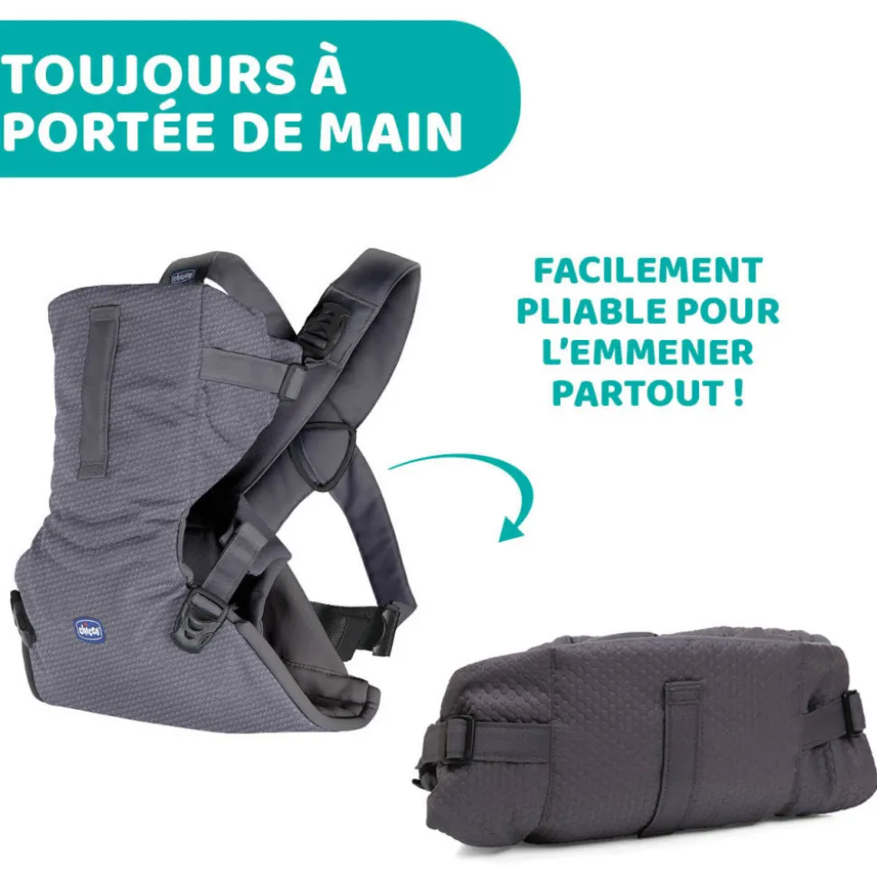 Porte-bébé ventral easyfit black night