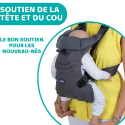 Porte-bébé ventral easyfit black night