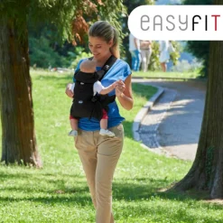 Porte-bébé ventral easyfit moon grey