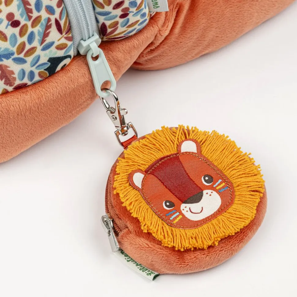 Porte-monnaie pour enfant jack le lion