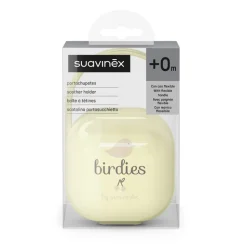 Porte sucette bébé birdies beige