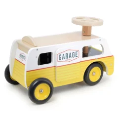 Porteur en bois 2 en 1 van / garage
