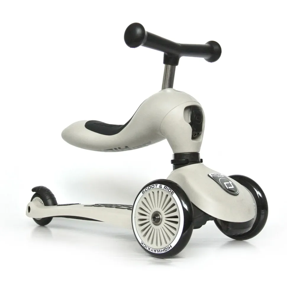 Porteur 2 en 1 évolutif en trottinette highwaykick 1 beige