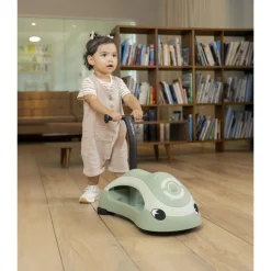 Porteur - trotteur 2 en 1 ecologic pistache