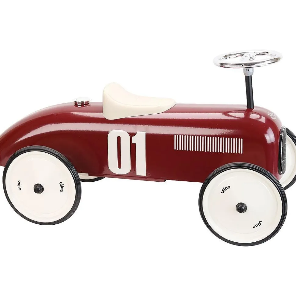 Porteur voiture vintage bordeaux