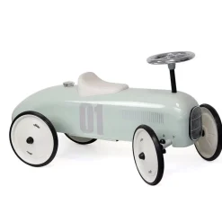Porteur voiture vintage sauge