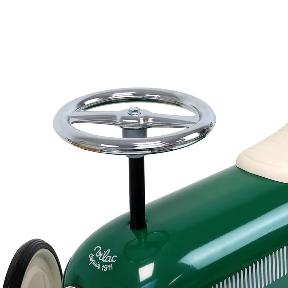 Porteur voiture vintage vert so british