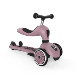 Porteur évolutif en trottinette highwaykick 1 push&go wildberry