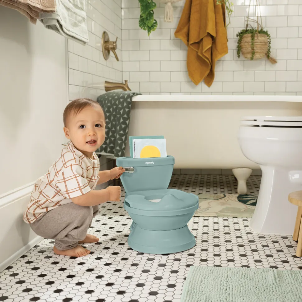 Pot 2-en-1 pour bébé avec réducteur, vert
