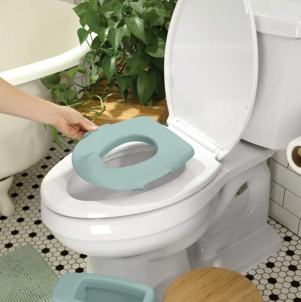 Pot 2-en-1 pour bébé avec réducteur, vert
