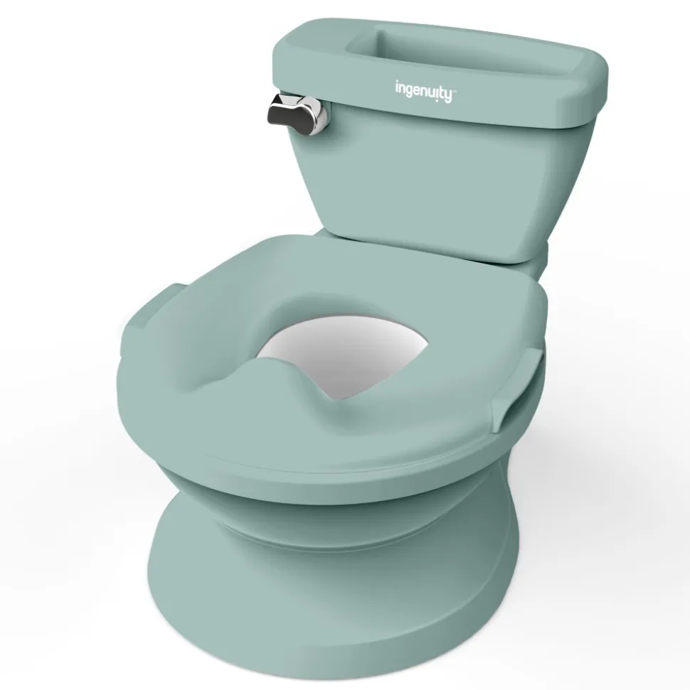 Pot 2-en-1 pour bébé avec réducteur, vert