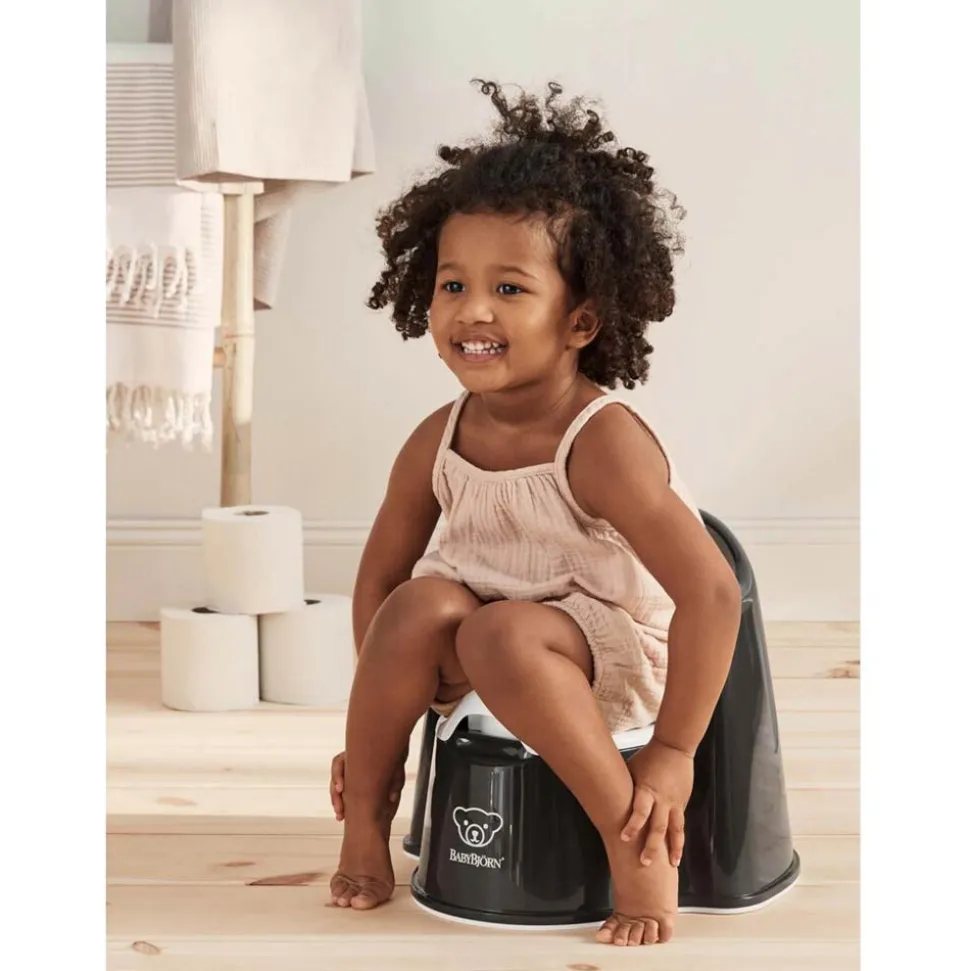 Pot fauteuil noir