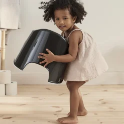 Pot fauteuil noir