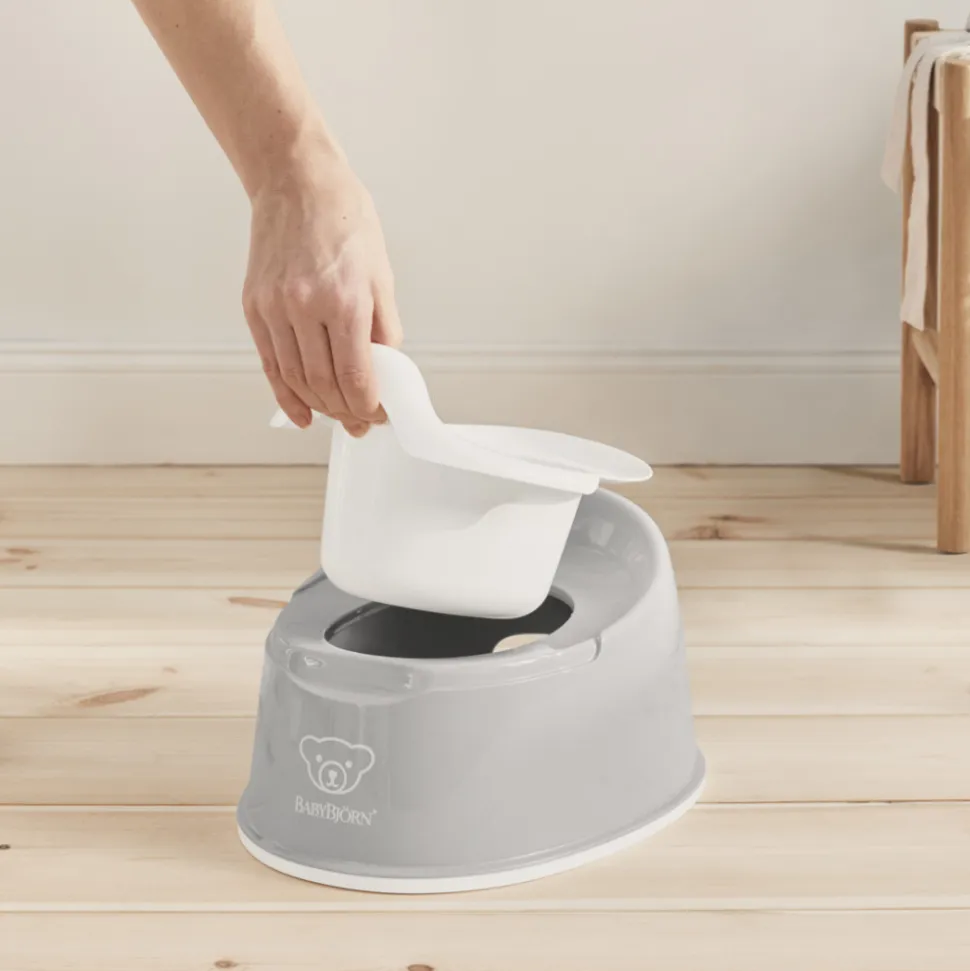 Pot smart gris et blanc