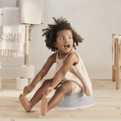 Pot smart gris et blanc