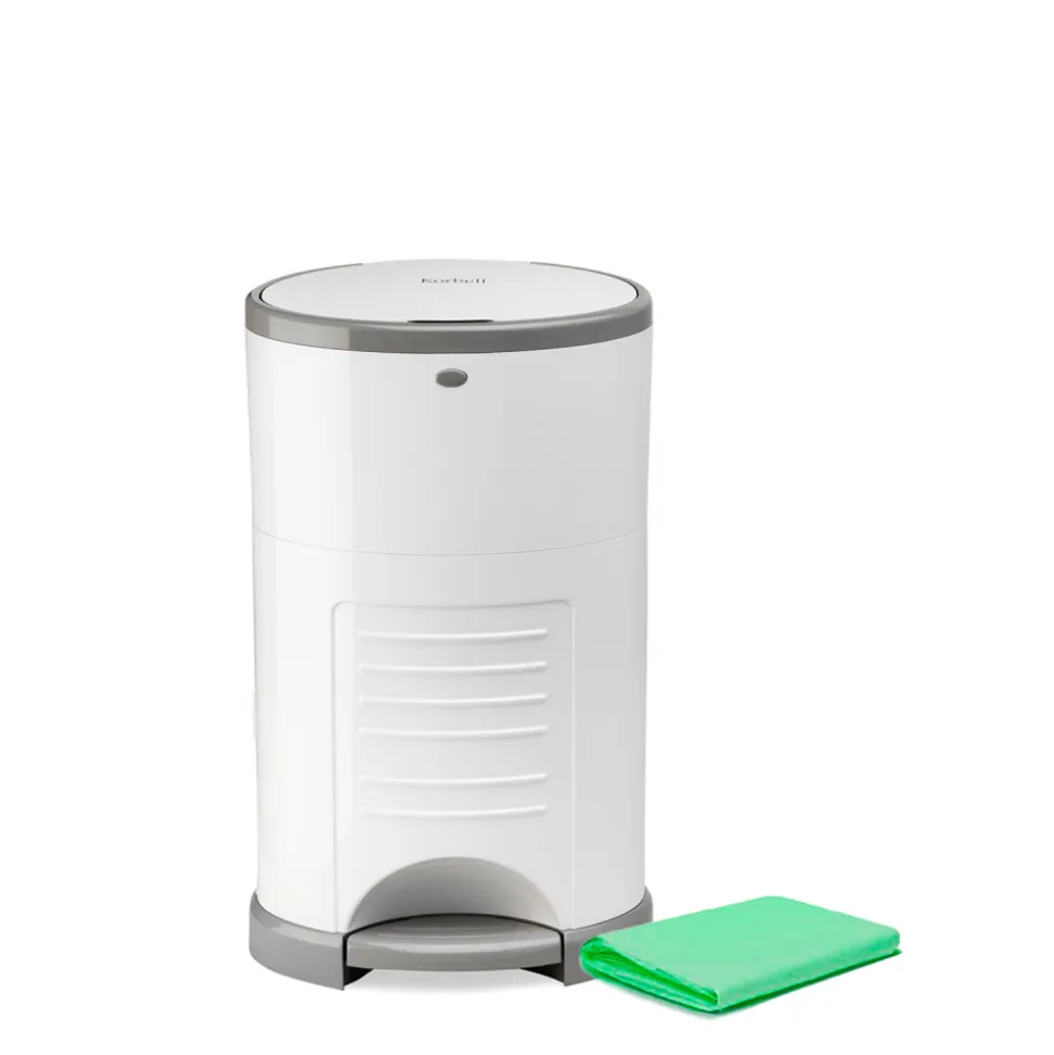 Poubelle à couches 9l + 1 recharge