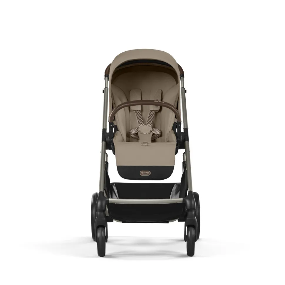Poussette balios s lux 3 almond beige châssis taupe