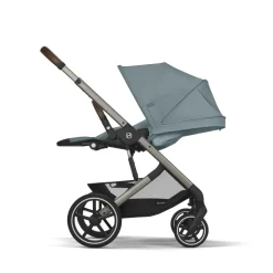 Poussette balios s lux 3 stormy blue châssis taupe