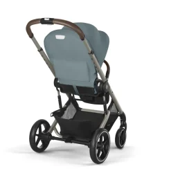 Poussette balios s lux 3 stormy blue châssis taupe