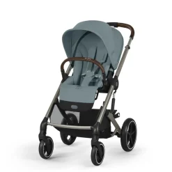 Poussette balios s lux 3 stormy blue châssis taupe
