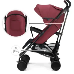 Poussette canne siesta 2 dark ruby