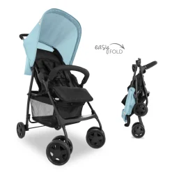 Poussette canne sport blue