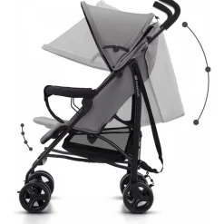 Poussette canne tik gris