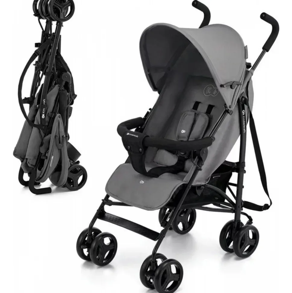 Poussette canne tik gris