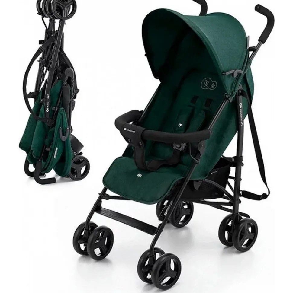 Poussette canne tik vert