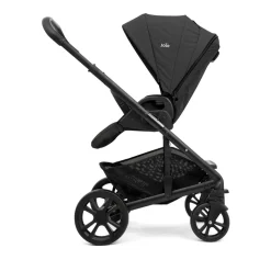 Poussette chrome shale noir
