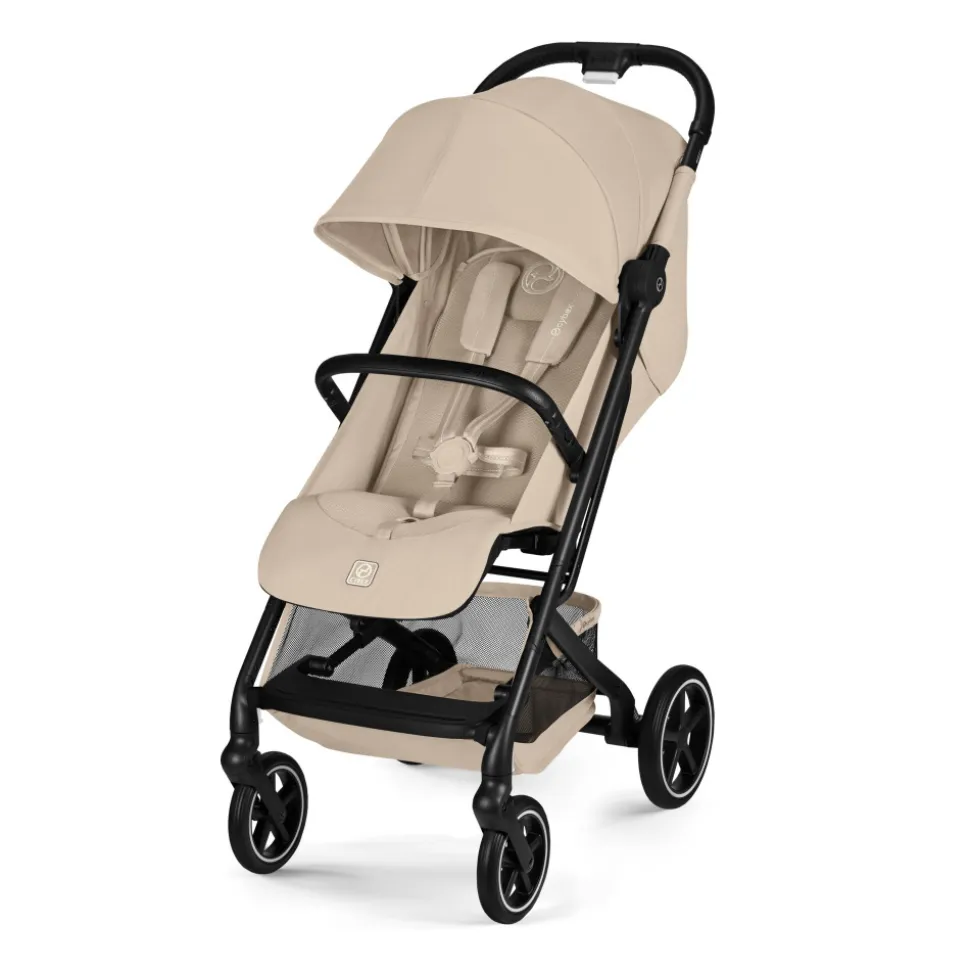 Poussette compacte beezy 4 almond beige