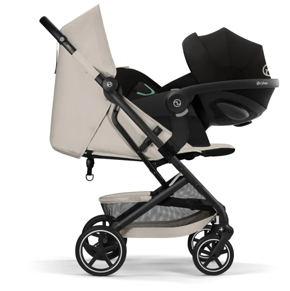 Poussette compacte beezy 4 dune grey