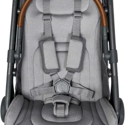 Poussette compacte metro+ deluxe gris bleu