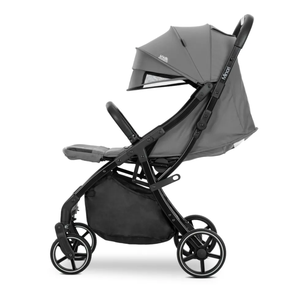 Poussette compacte minori gris