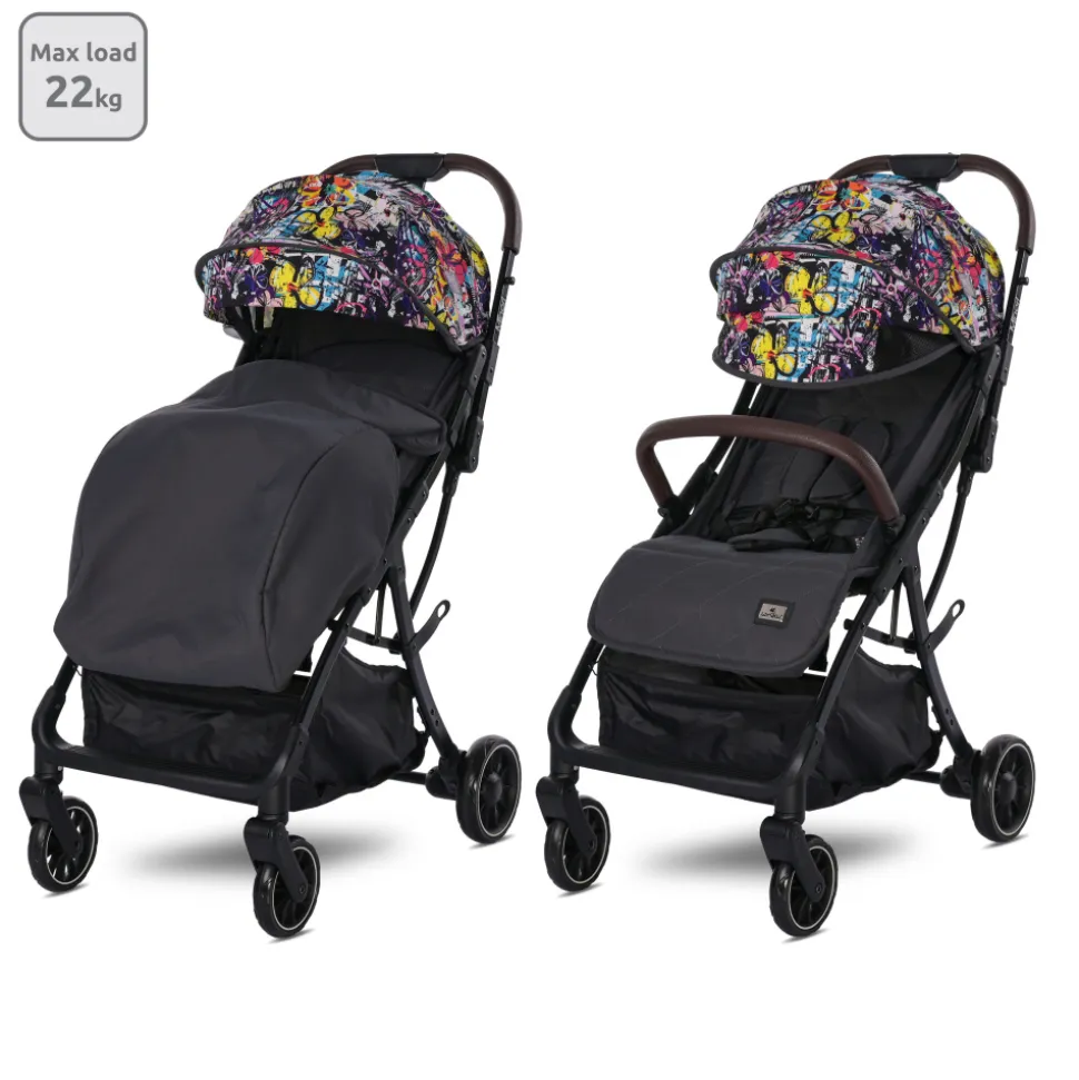 Poussette compacte minori magic flowers