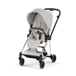 Poussette compacte mios 4 city grey châssis chrome