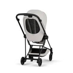 Poussette compacte mios 4 city grey châssis matt black