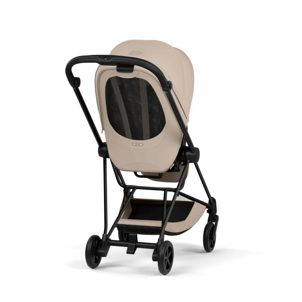 Poussette compacte mios 4 cozy beige châssis matt black