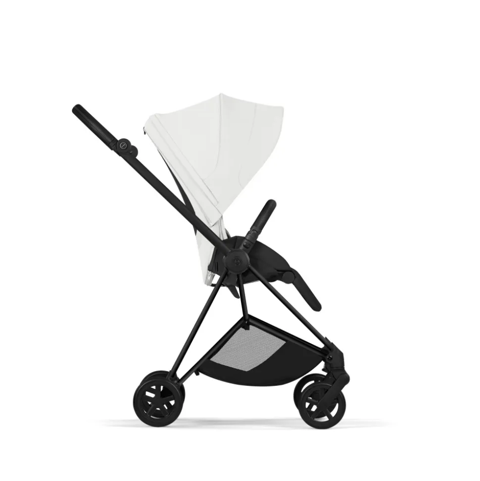 Poussette compacte mios 4 off white châssis matt black