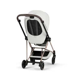 Poussette compacte mios 4 off white châssis rosegold