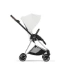 Poussette compacte mios 4 off white châssis chrome