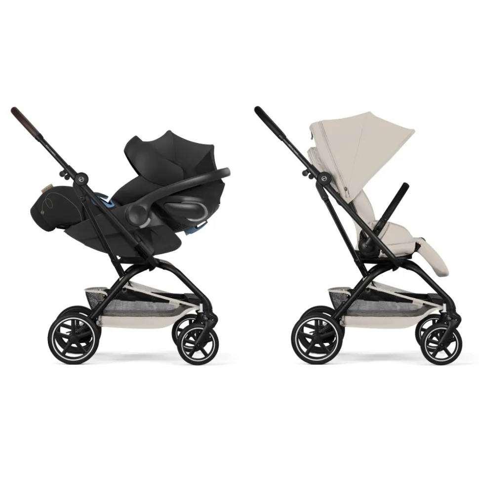 Poussette compacte pivotante eezy s twist+ 2 dune grey