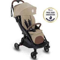Poussette compacte stroll-lite taupe