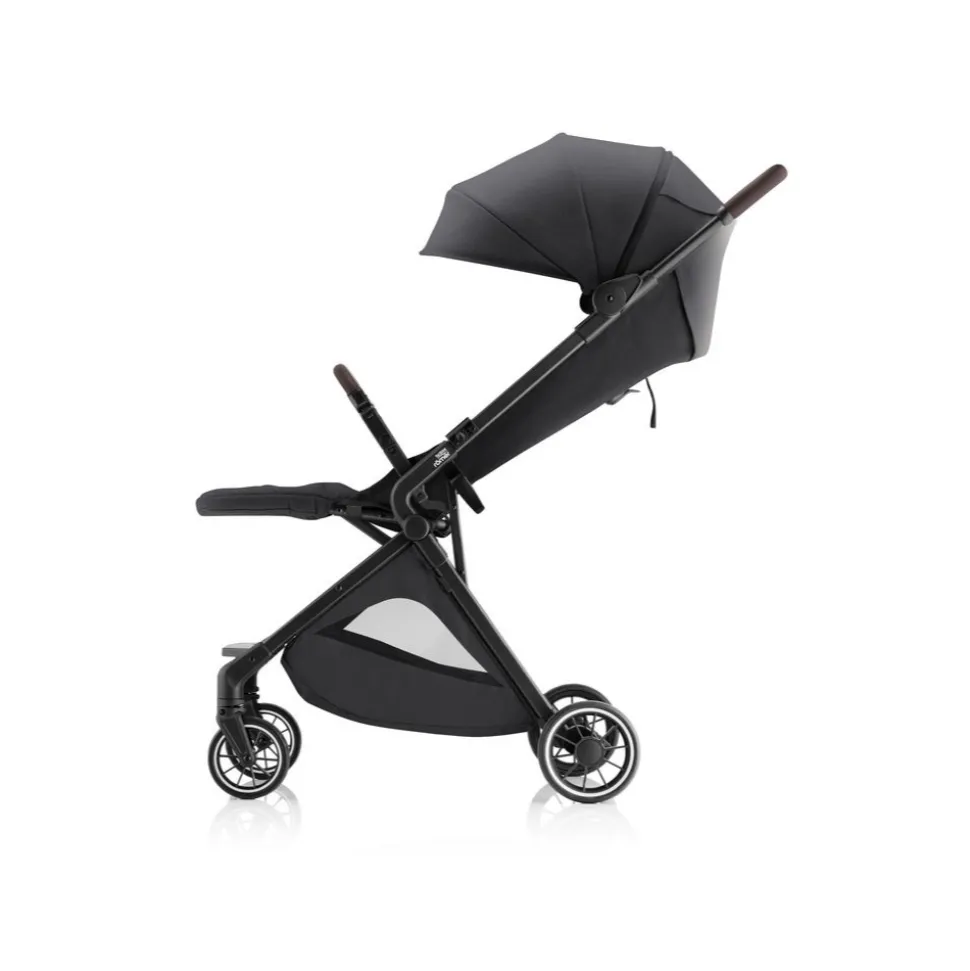 Poussette compacte tira carbon black