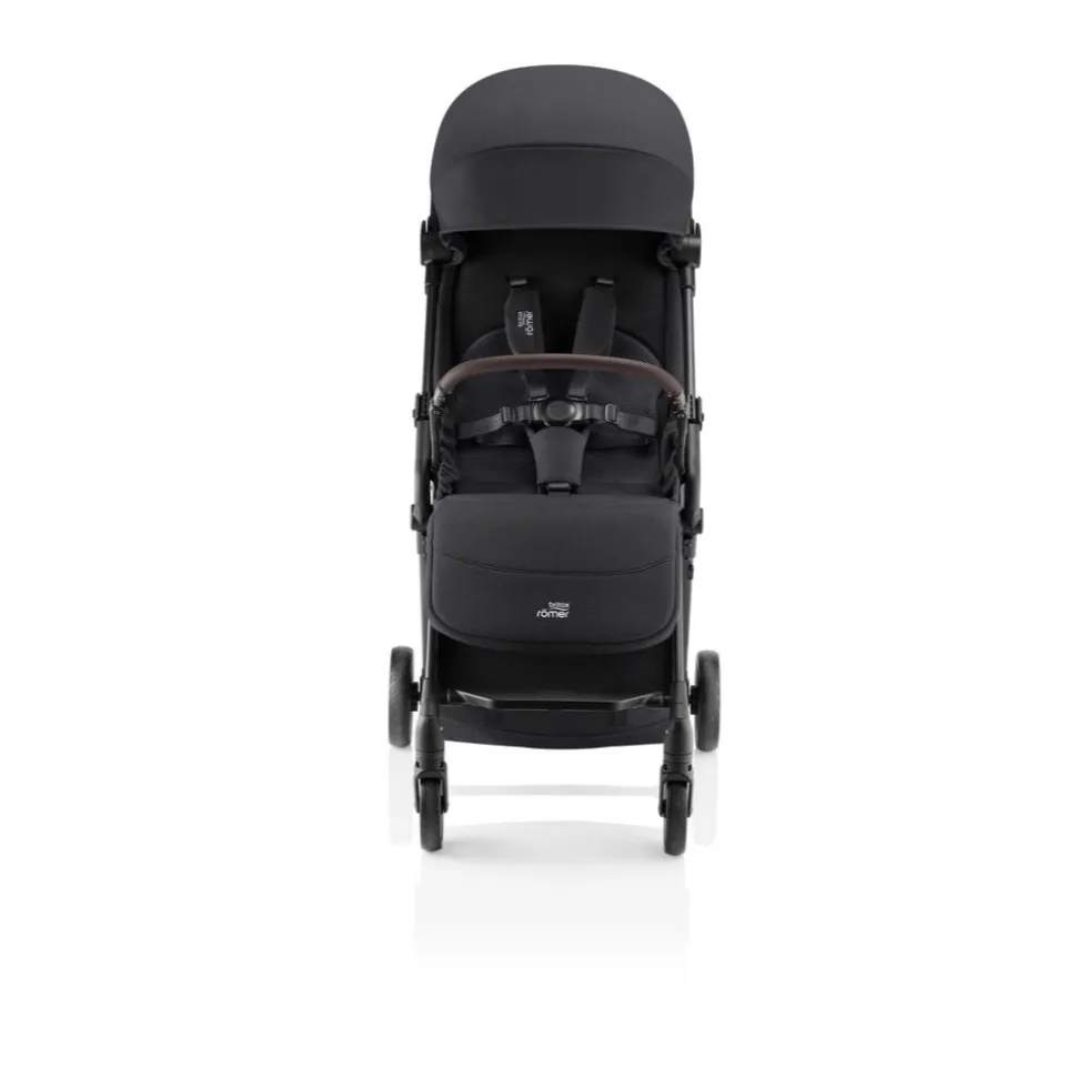 Poussette compacte tira carbon black