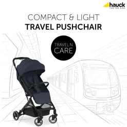 Poussette compacte travel n care navy blue
