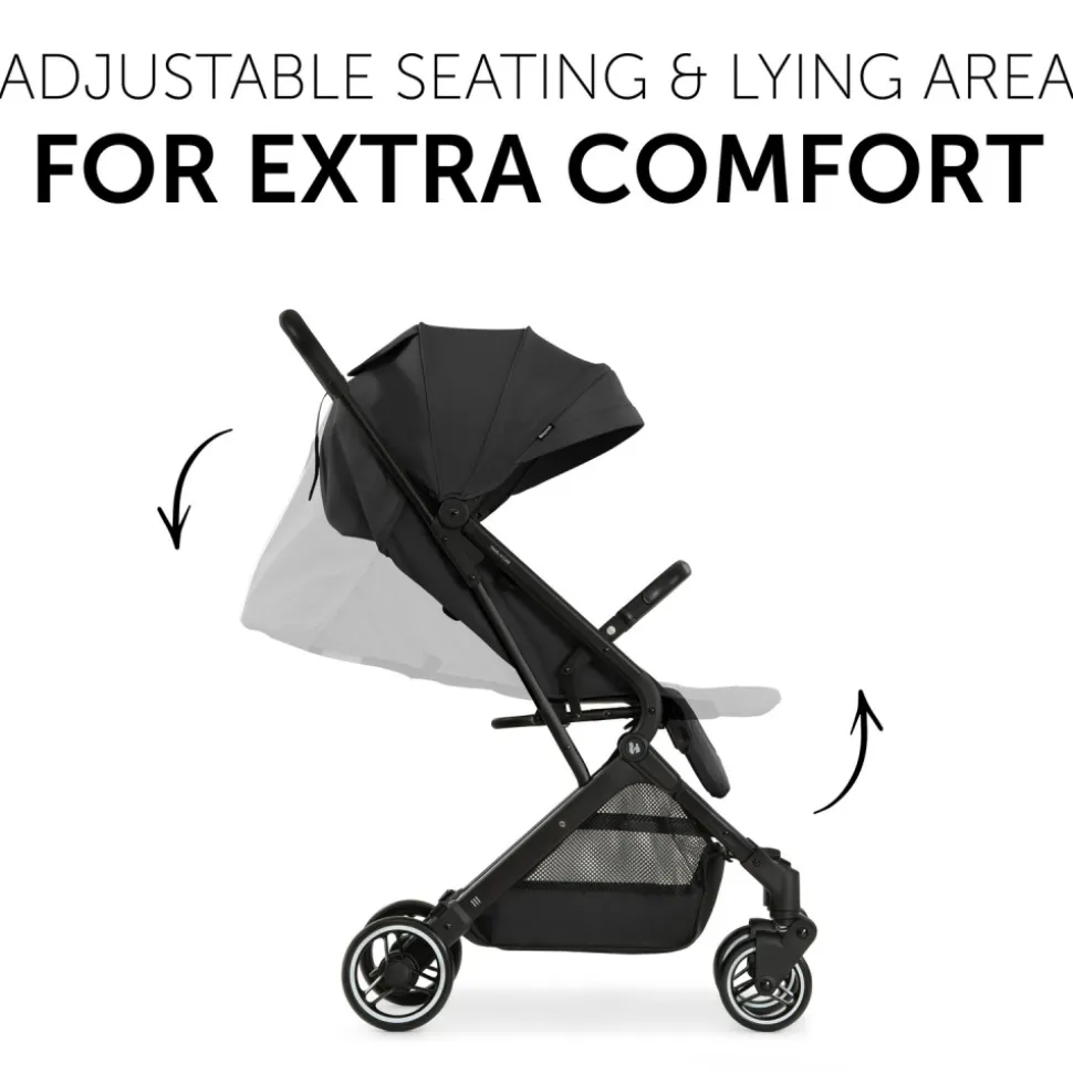Poussette compacte travel n care black