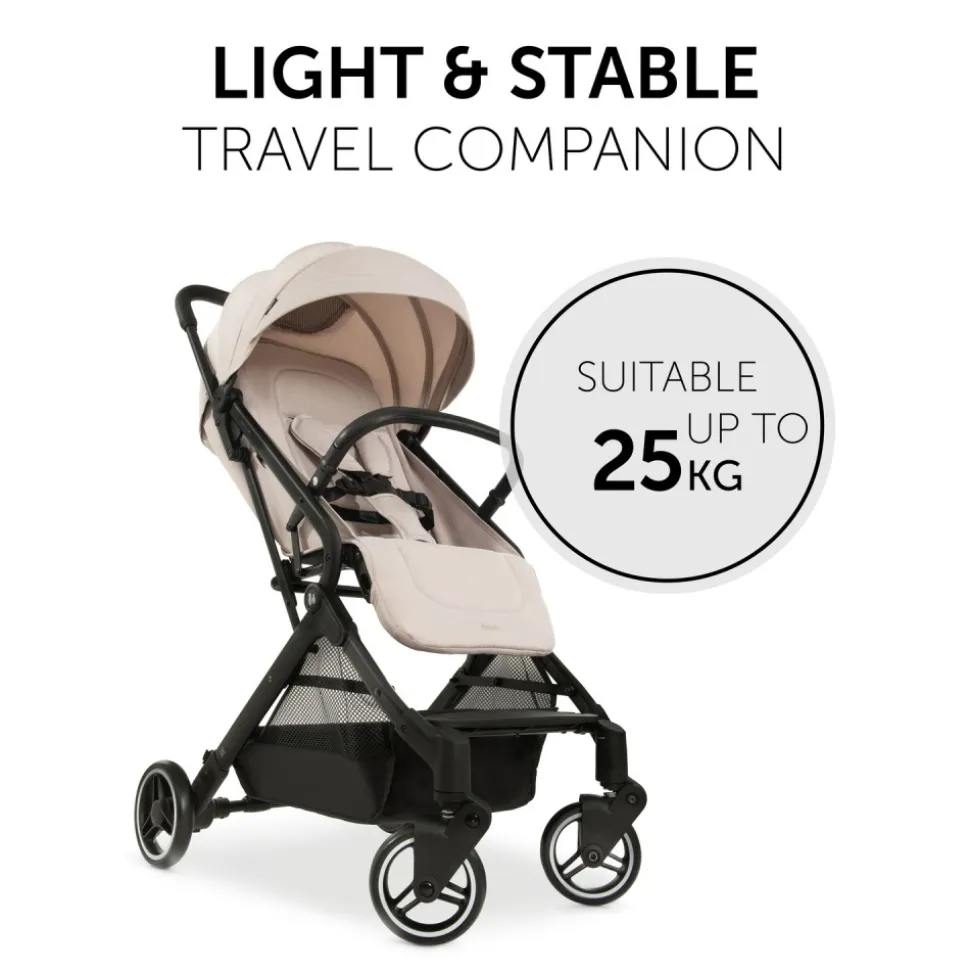 Poussette compacte travel n care beige